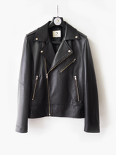 Load image into Gallery viewer, Men's Lambskin Biker Jacket