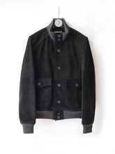 Load image into Gallery viewer, Men&#39;s A-1 Lamb Suede Bomber Jacket
