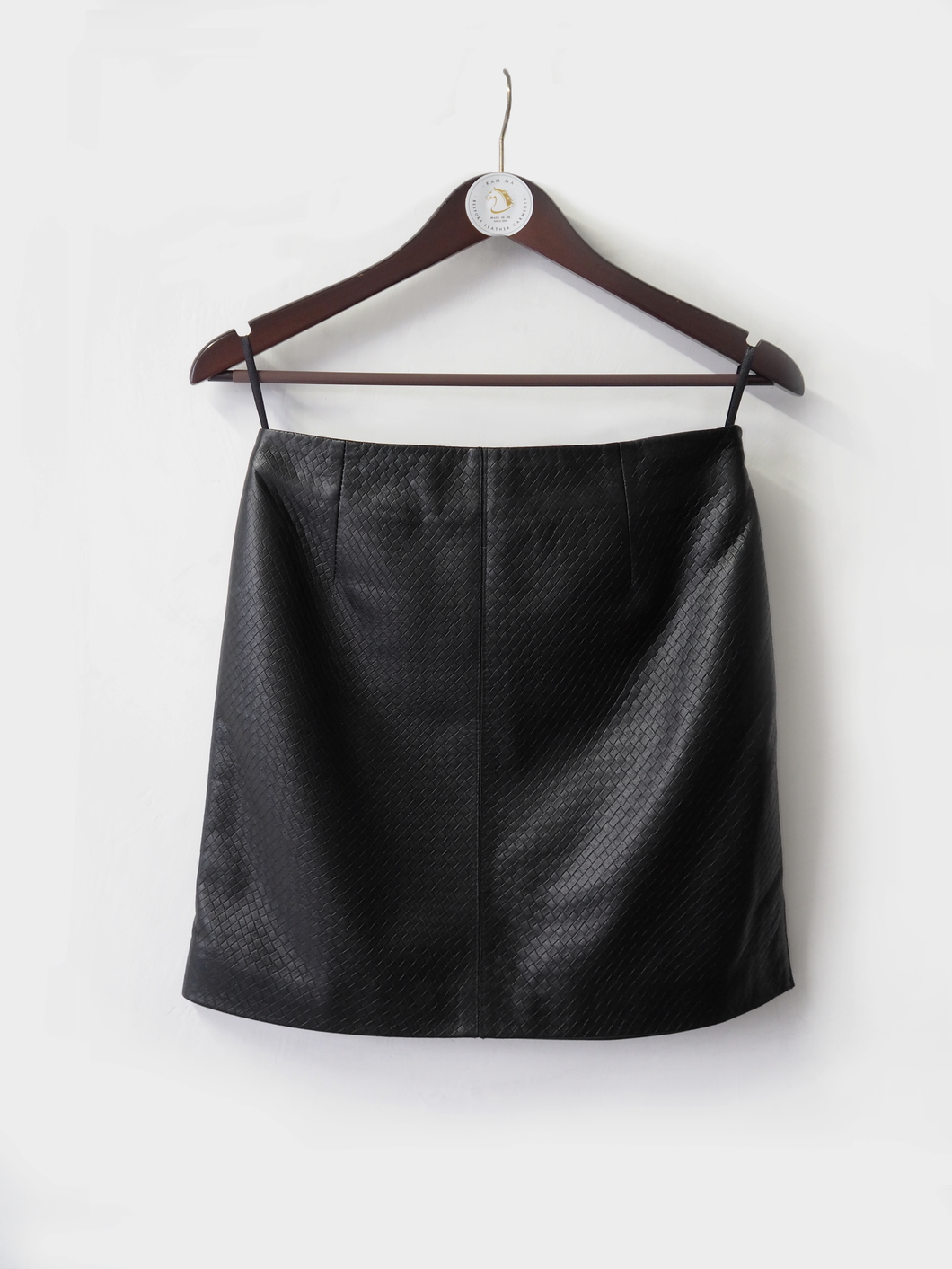 Women's A - Line Leather Skirt
